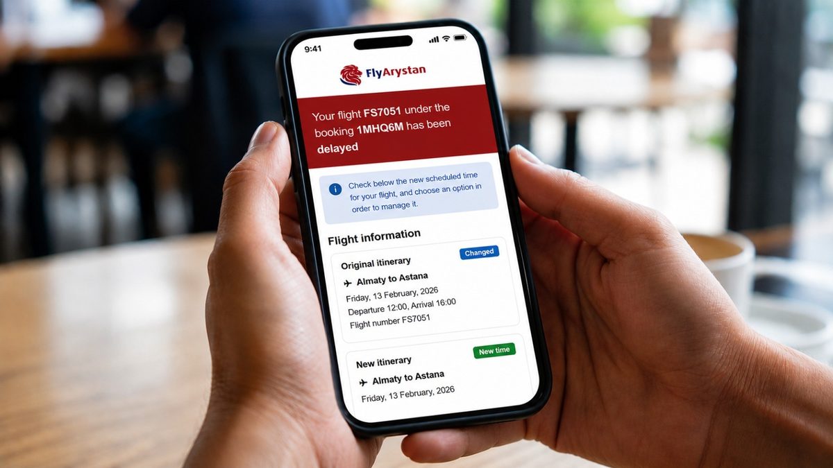 Flyarystan introduces a digital self-service platform in kazakhstan