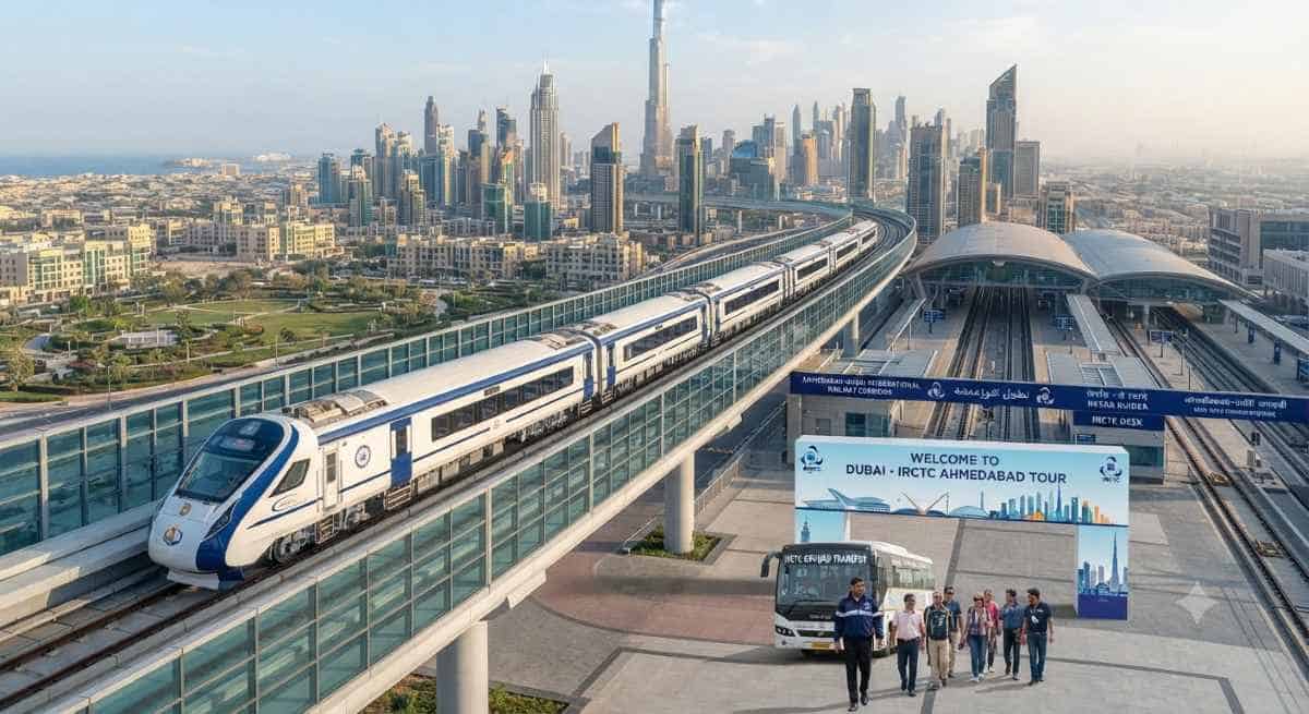 Indian Railways Facilitates Excursion Package Connecting Ahmedabad to Dubai with All-Inclusive Fares