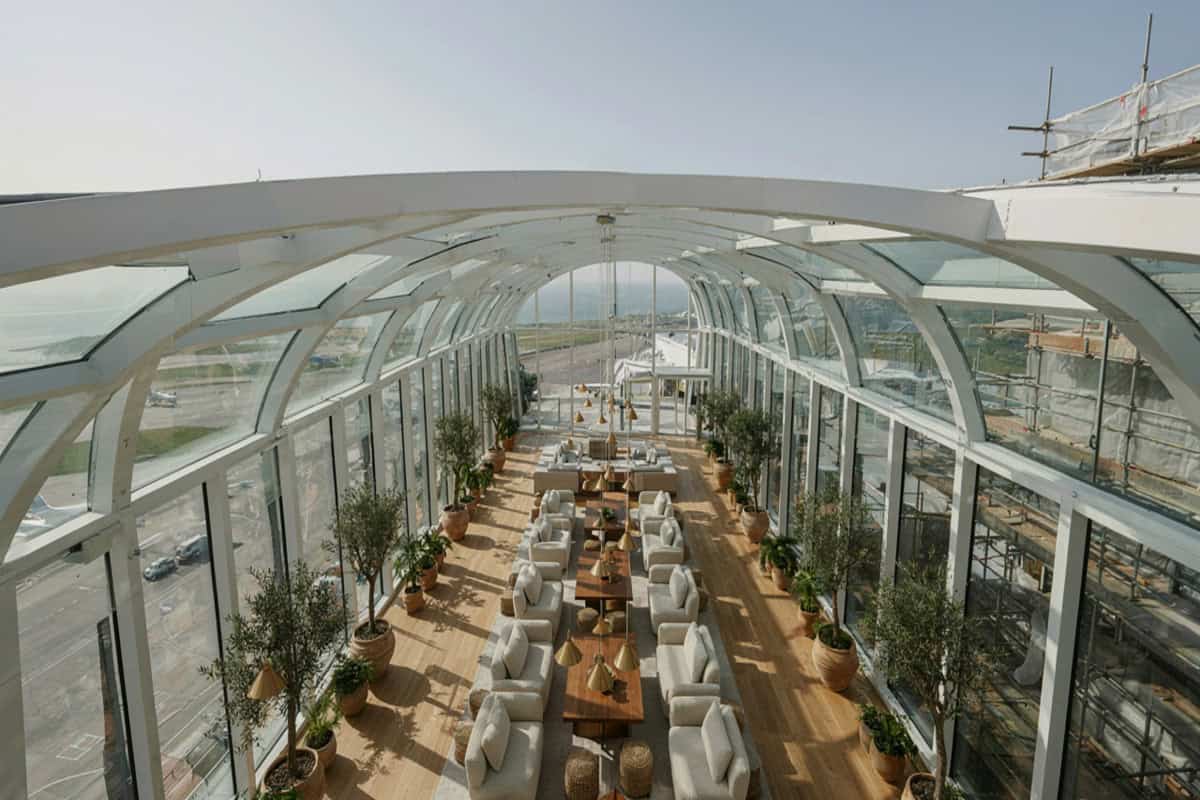 Jersey airport lounge