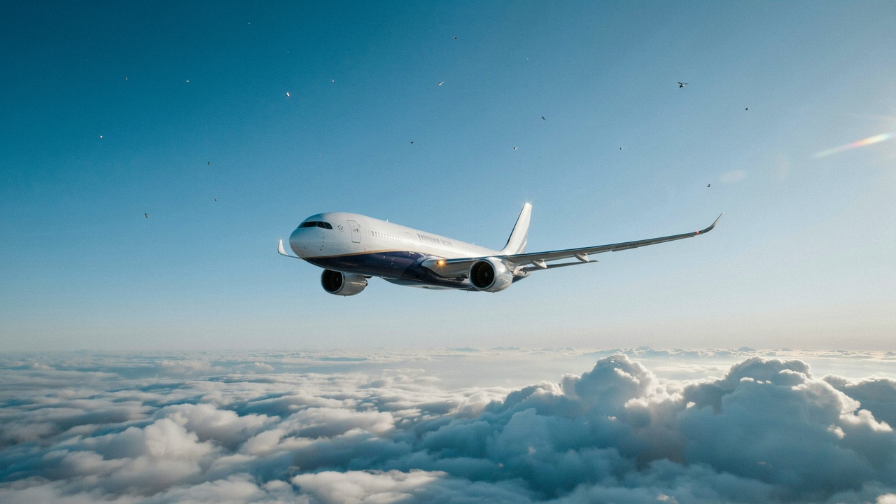 Korean air aircraft introducing starlink wifi inflight connectivity