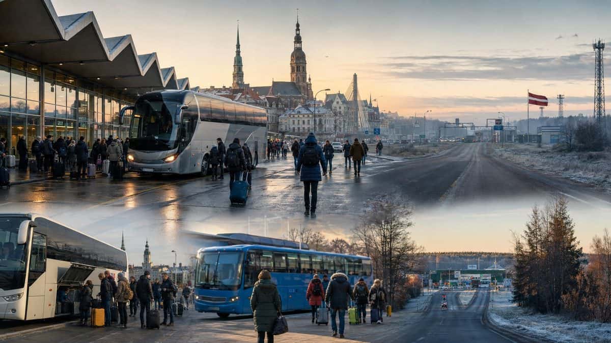 Latvia’s last regular bus route to russia from riga faces a january 2027 permit deadline.