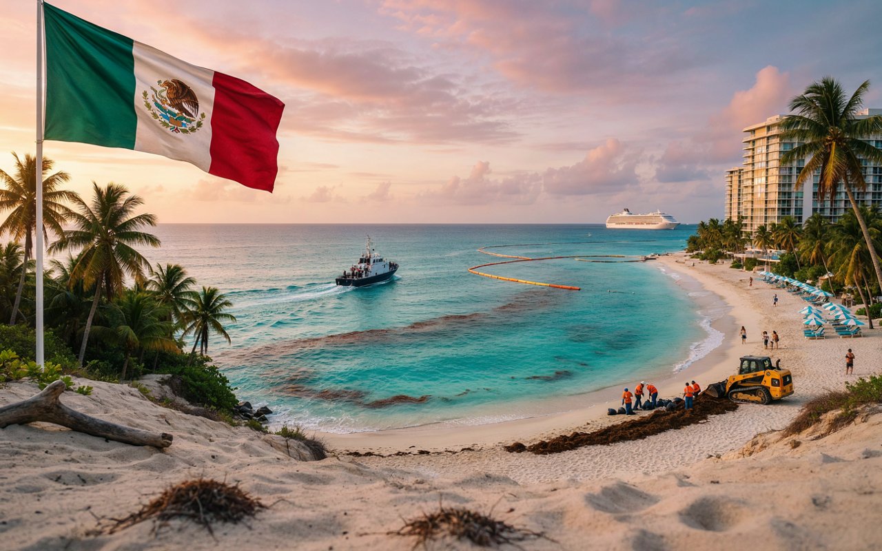 Mexico Sargassum Crisis Could Vanish Tourism Economy, But Cancún, Playa del Carmen and More Destinations Responding Smartly