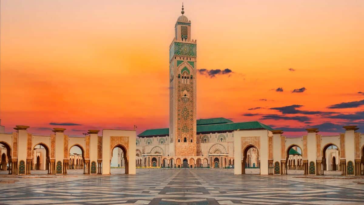 Morocco tourism image showing marrakech, agadir, tangier, rabat and airport connectivity