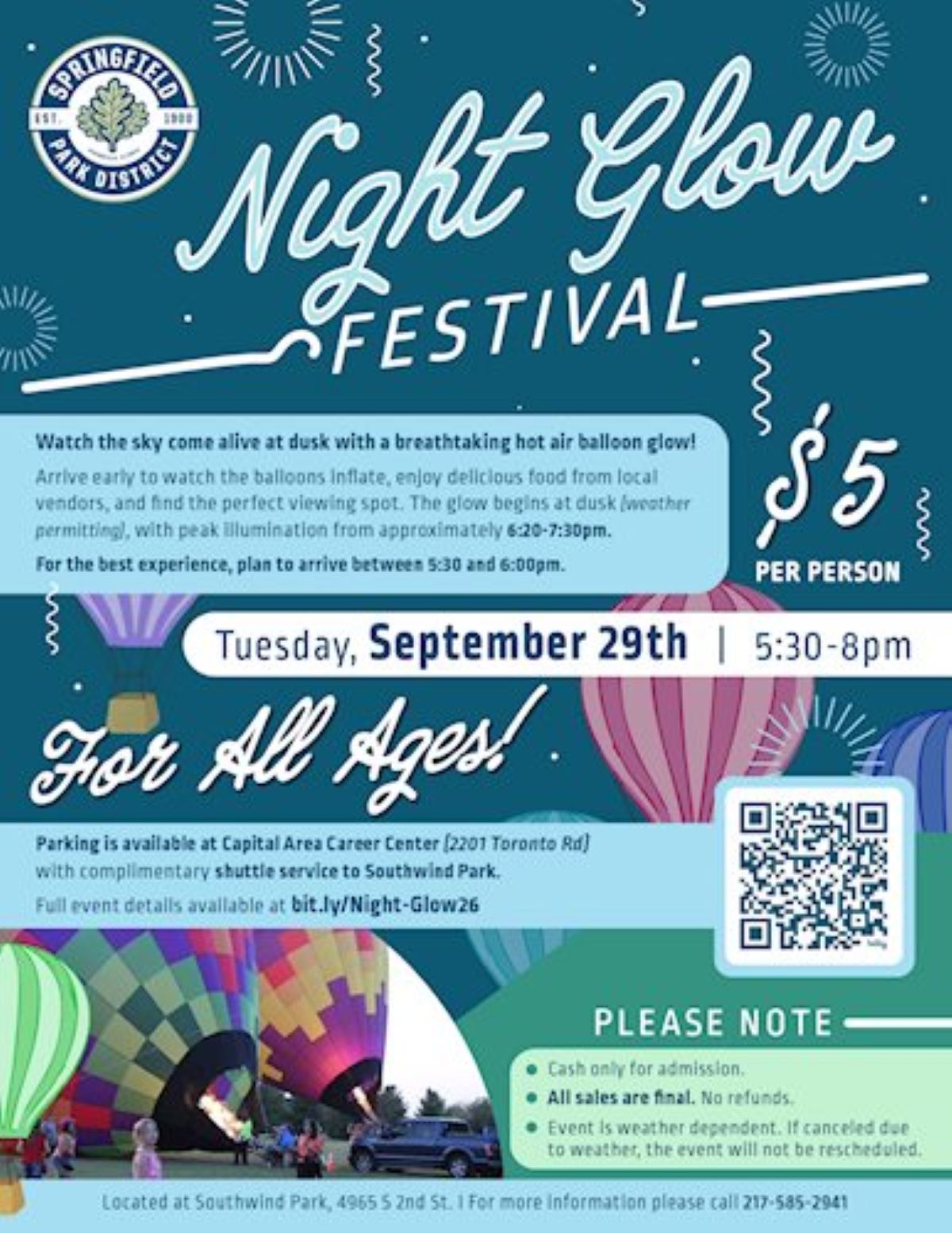 Night glow festival