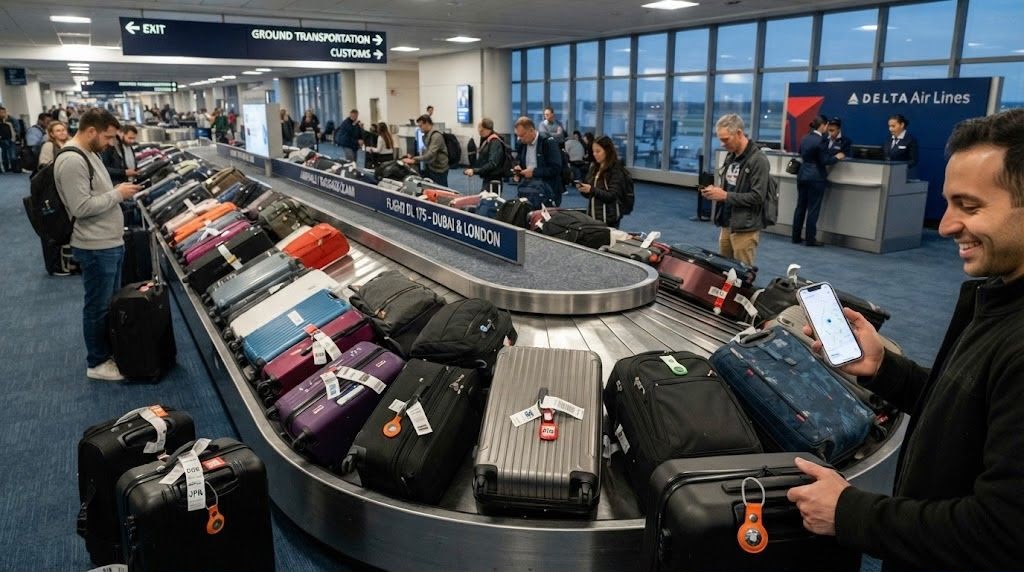 US Stands Alongside UAE and Other Countries to Integrate Trackers for Lost Luggage Recovery