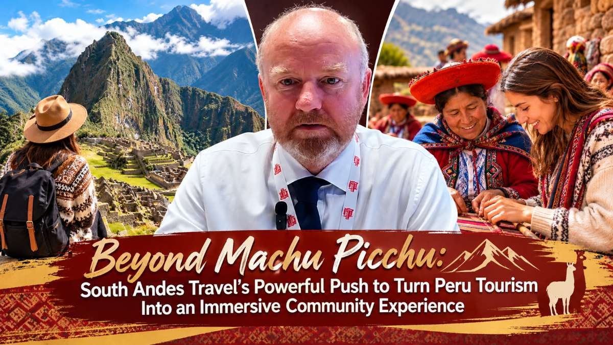 South andes travel links machu picchu with community tourism