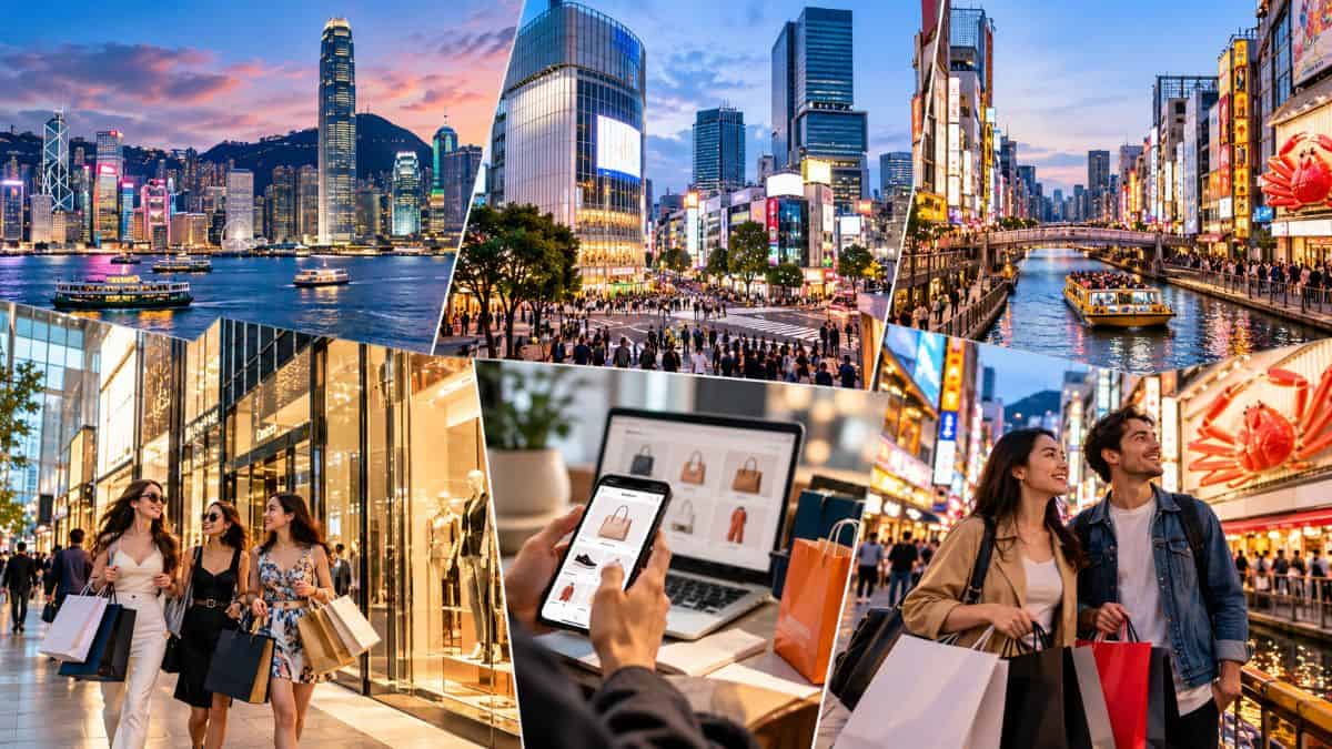 Hong kong tokyo and osaka shopping districts adapting to the rise of online retail