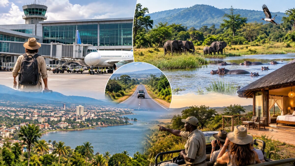 Safari dreams - travel and tour world Ruvubu national park tourism with bujumbura gateway and safari lodge.