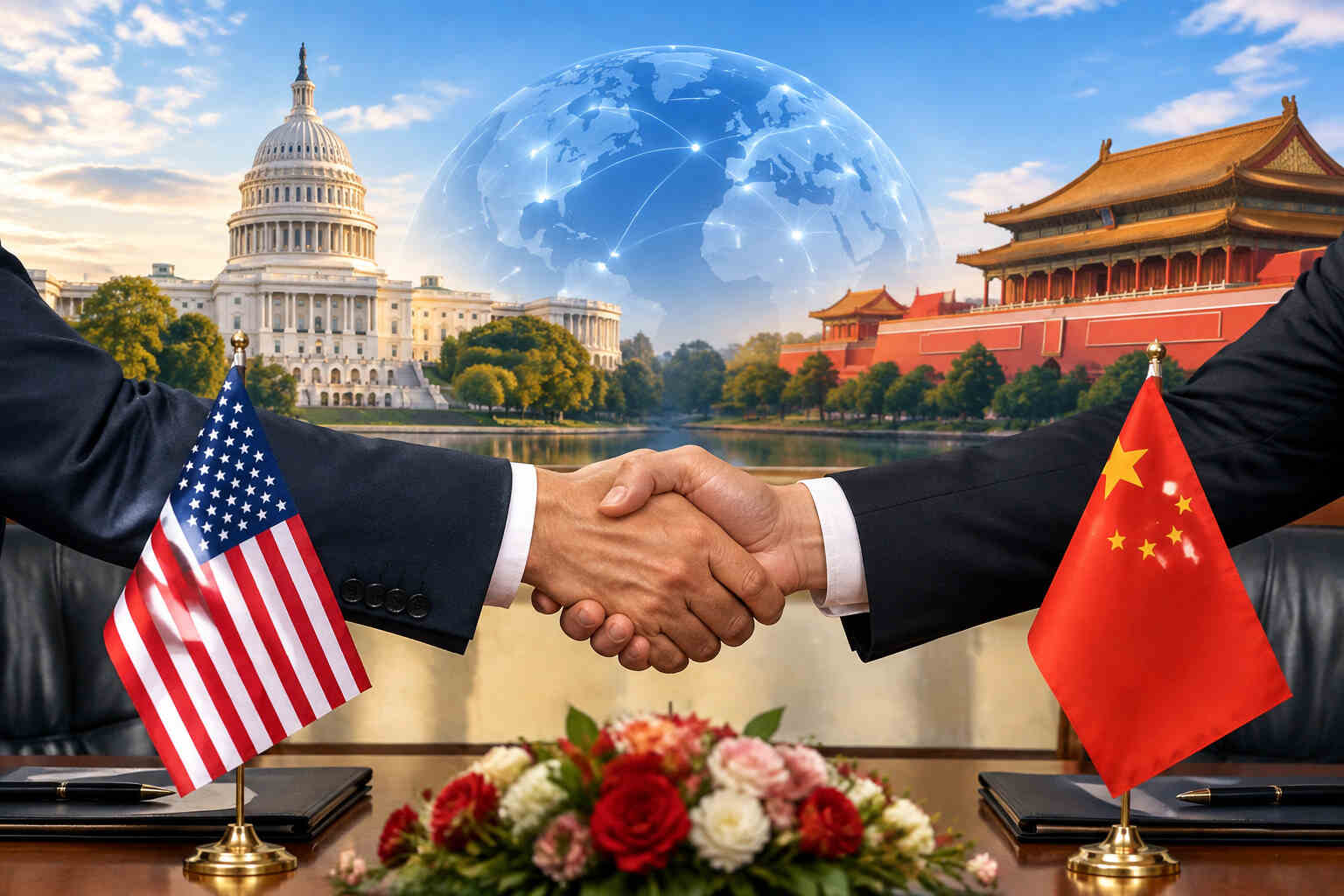 Us and china