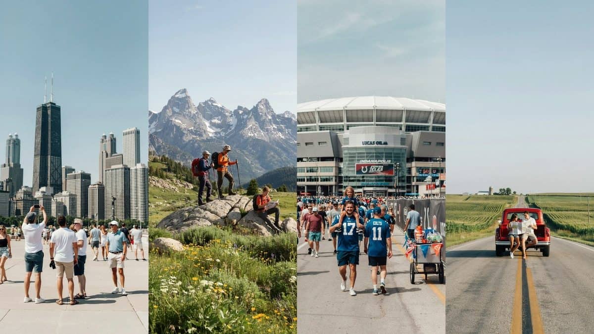 Illinois indiana iowa idaho tourism growth attracting travellers in 2025–2026