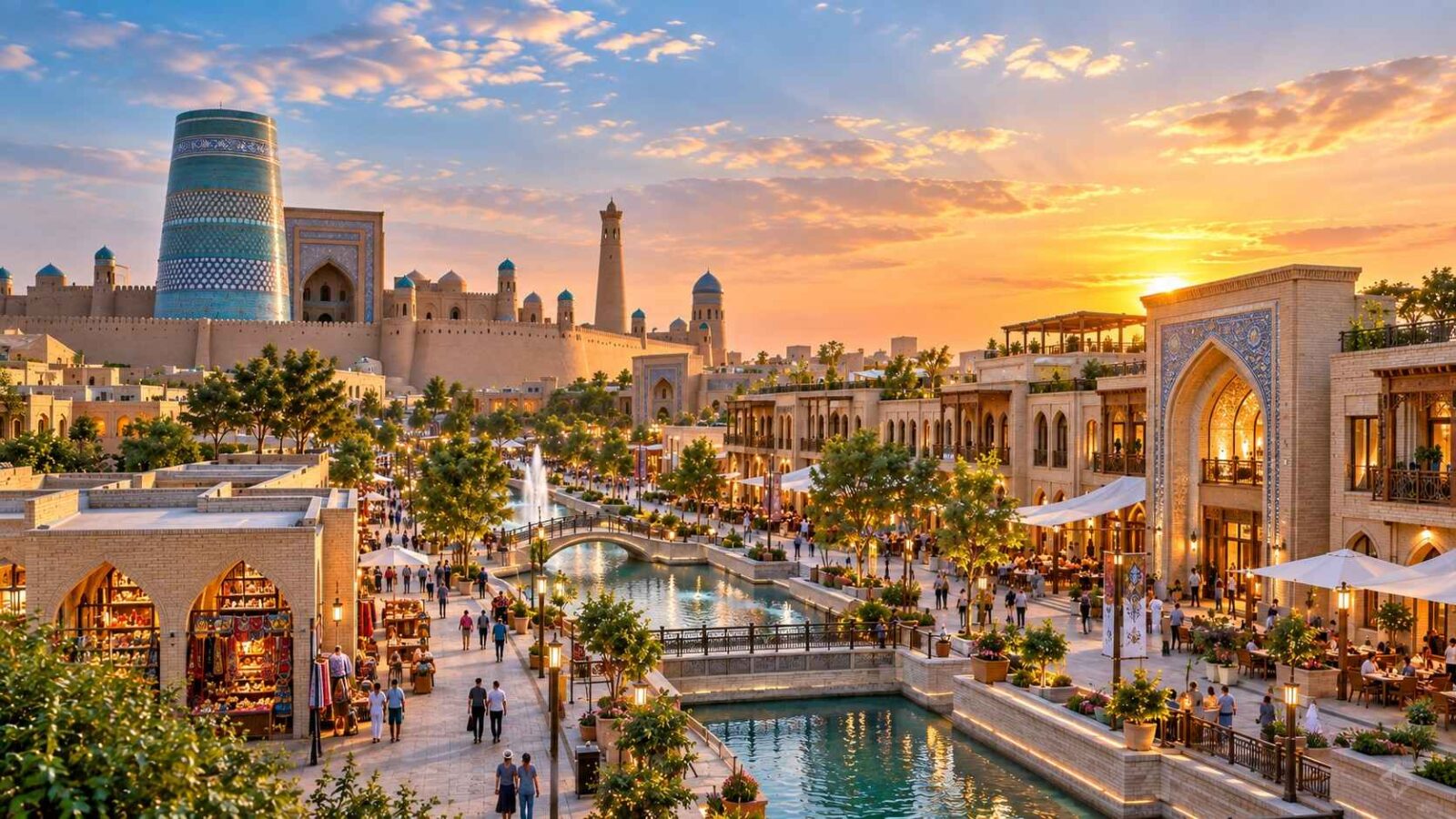 Uzbekistan Turns to AI and Builds New Tourist Town as Khiva Manages Tenfold Surge in Foreign Visitors