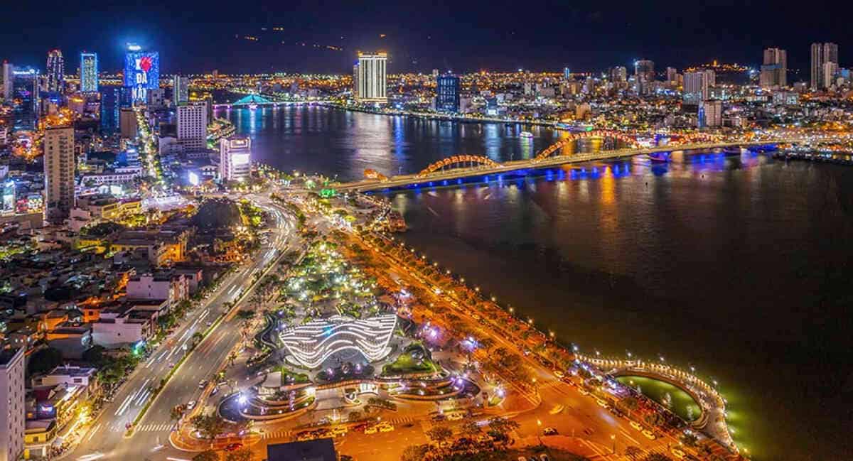 Ho chi minh city skyline showcasing urban tourism growth and modern development.
