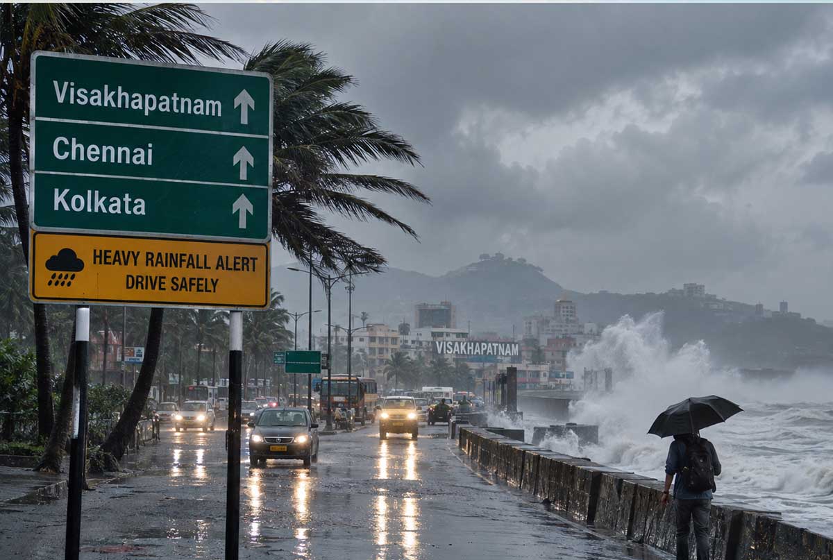 Coastal Andhra Pradesh, Rayalaseema, Odisha and More Indian Regions with Regional Rainfall Alerts: Check Your Travel Plan
