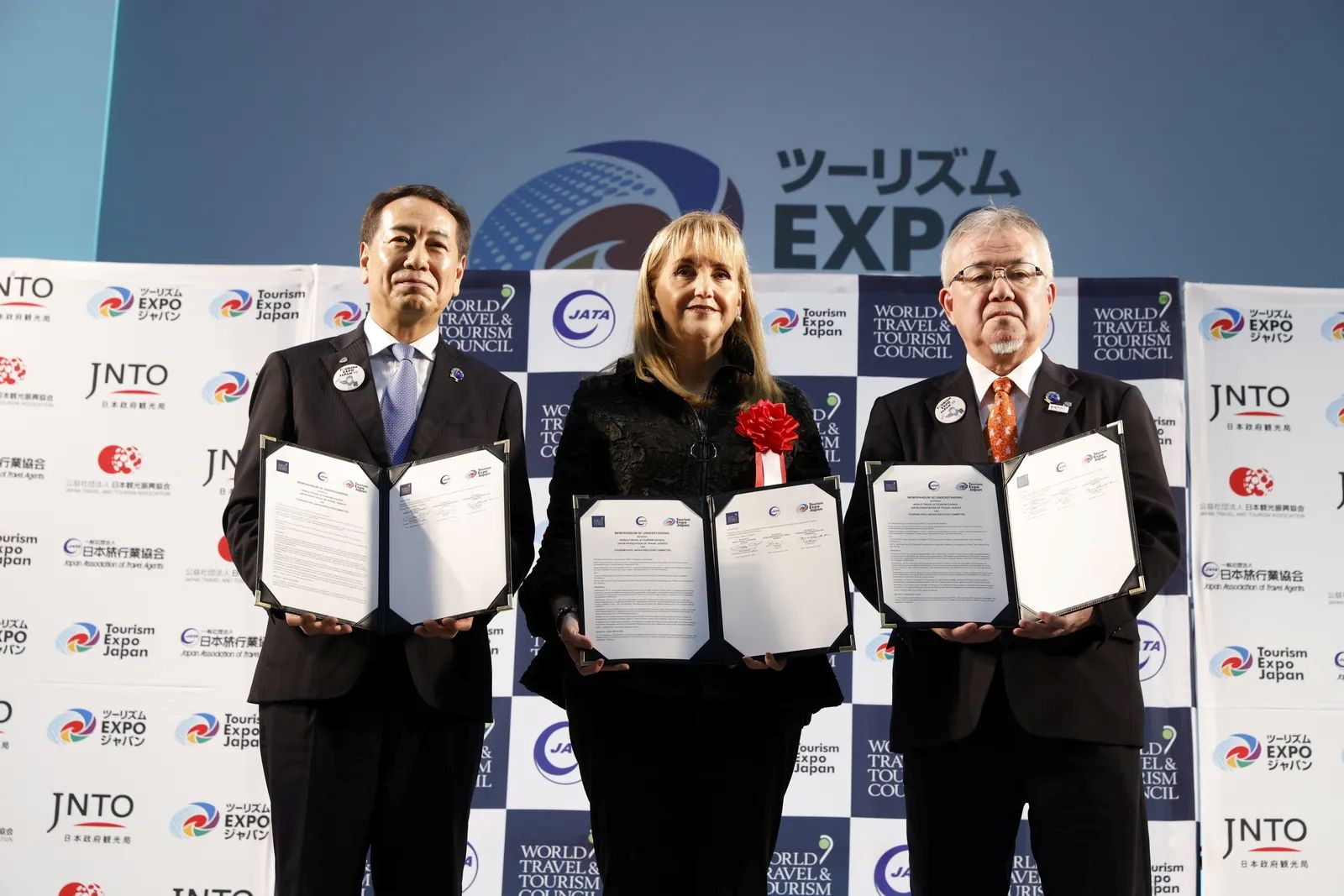 Wttc, jata and tourism expo japan partner through an mou to support japan tourism growth