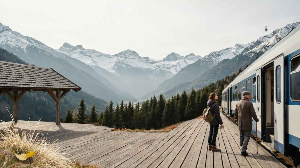 Austria links rail travel with easier access to the alps