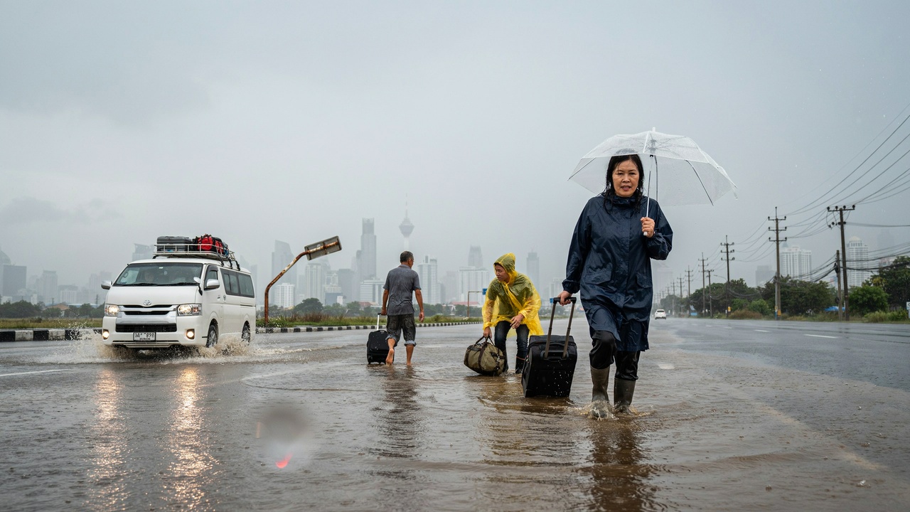 Bangkok flooding disrupts airport travel as heavy rain impacts flights, baggage services and city transport: all you need to know