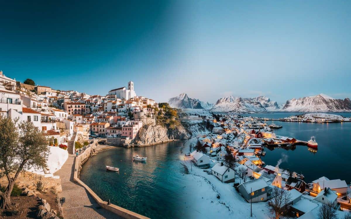 Darkest cities in europe