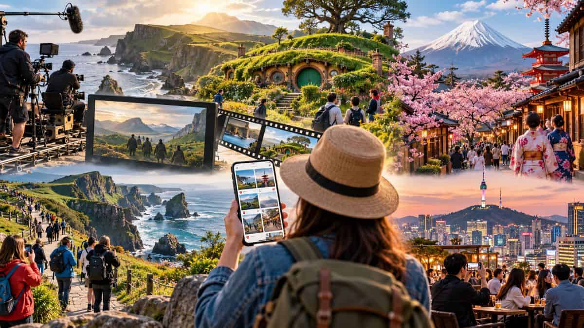 Film and social media transforming global filming locations into tourist destinations
