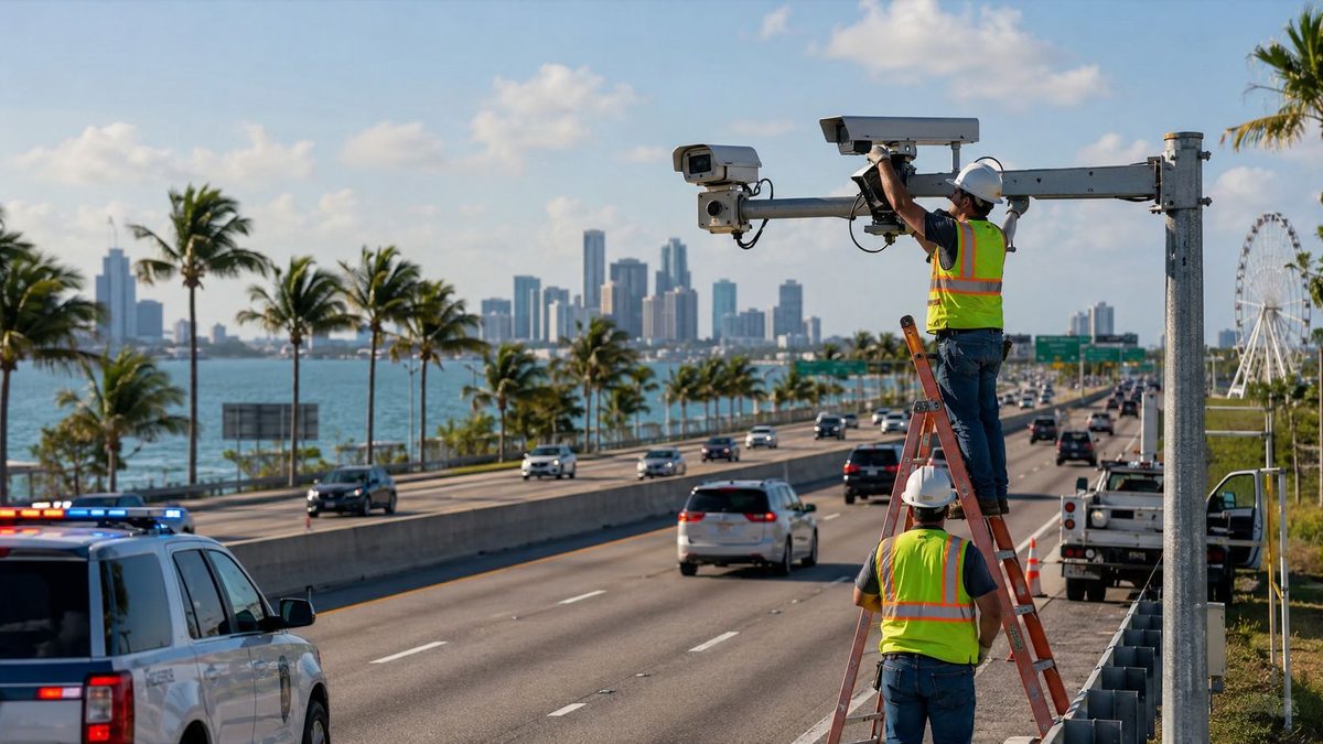 Florida removes licence plate readers from state highways amid privacy concerns