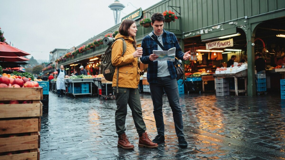 Tourists in seattle - travel and tour world Seattle travel update reveals rising holiday demand driven by cruises, attractions and outdoor adventures.