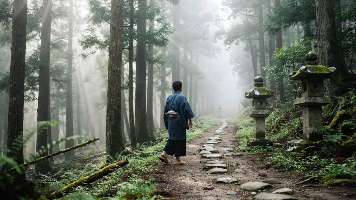 Mystical mountain spirits