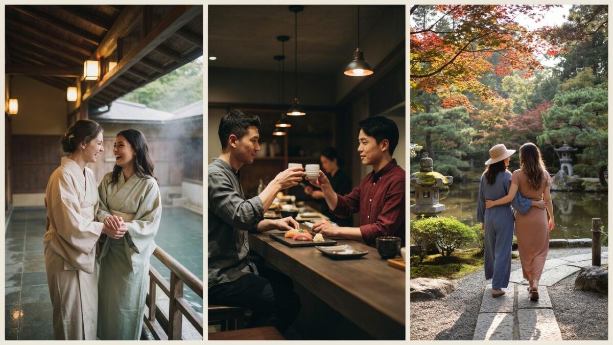 Japan travel guide reveals lgbtq+ friendly experiences, luxury stays and cultural journeys across japan.
