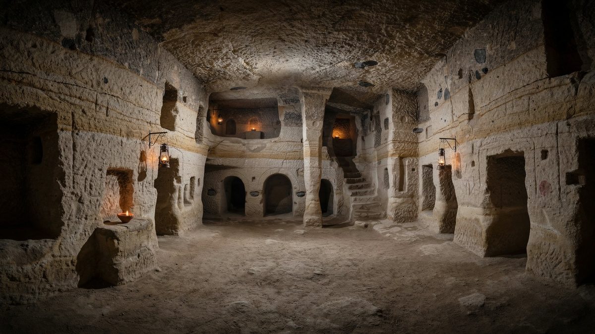 Multi-level underground cities