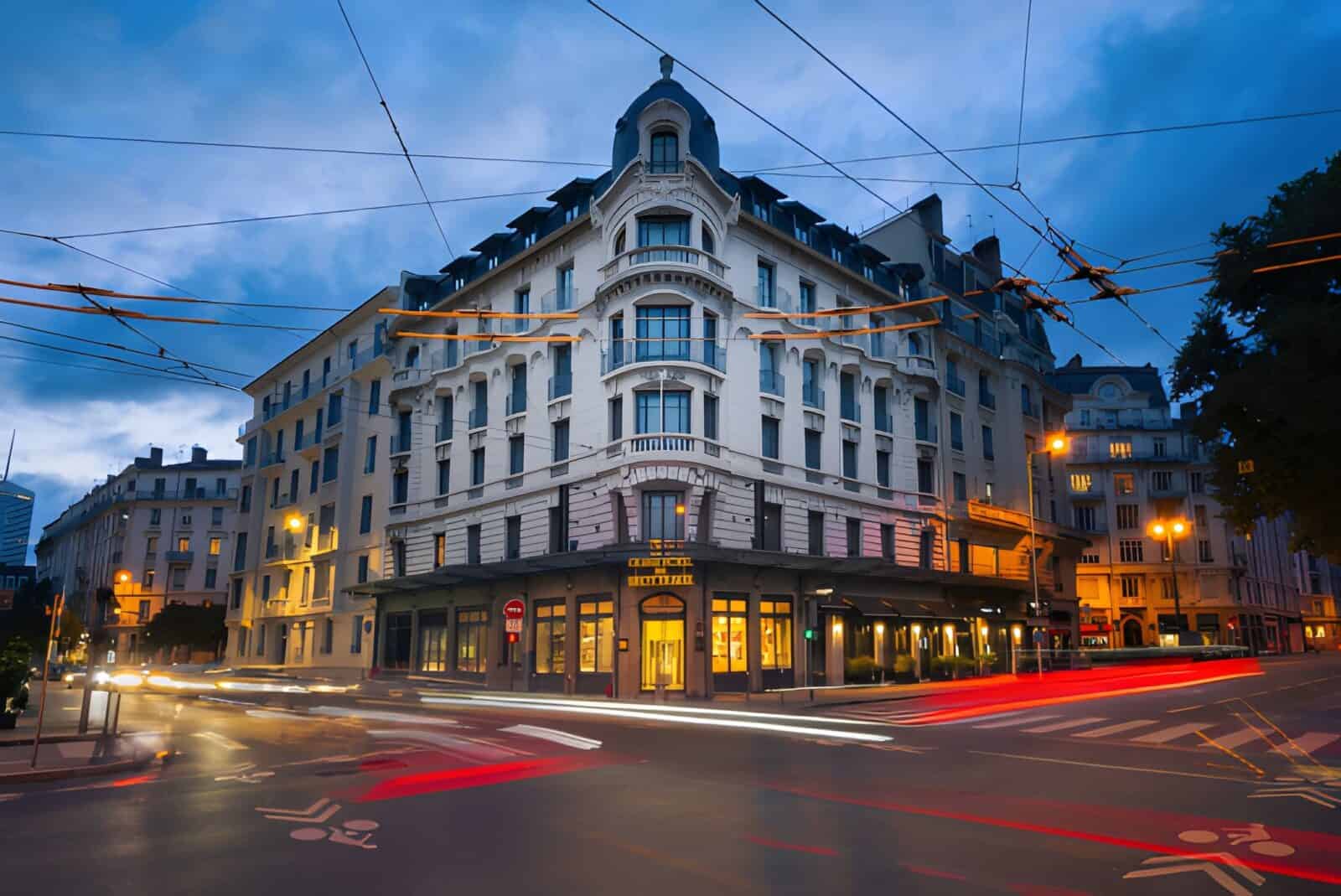 Grand h&ocirc;tel des brotteaux in lyon on a france food trip by rail.