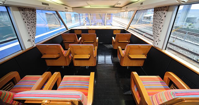 Jr kyushu aso boy sightseeing train operating special hakata kumamoto route during kumamoto destination campaign