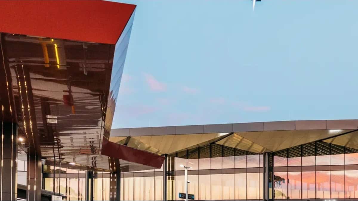 Newcastle airport terminal australia aviation growth