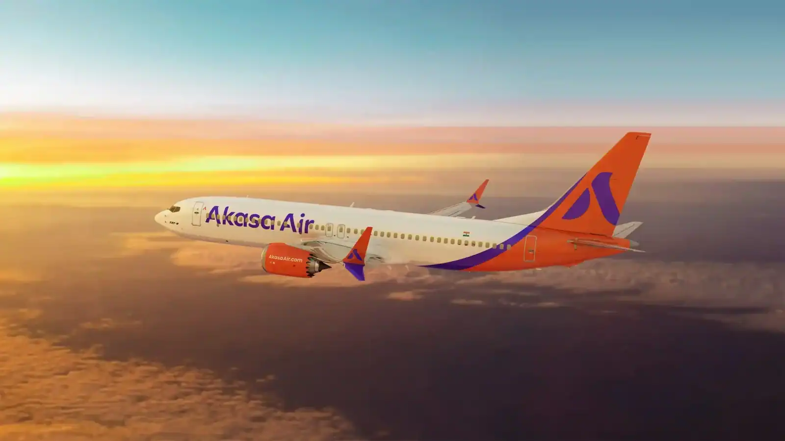 Akasa air aircraft operating new bhogapuram new delhi daily flight service from andhra pradesh