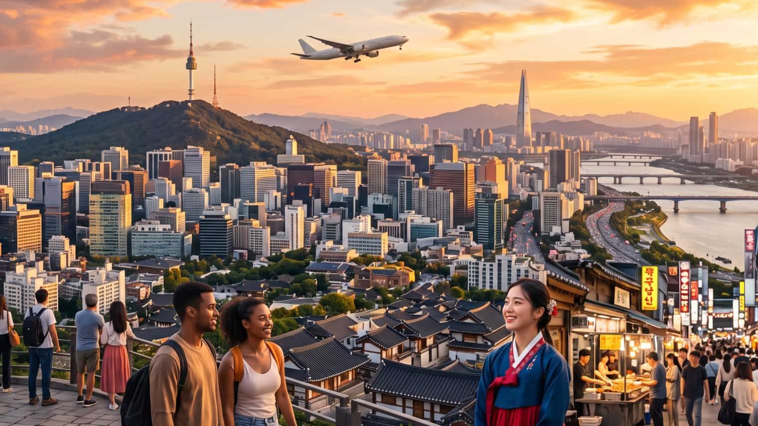 Seoul south korea tourism growth with hallyu culture wellness travel and international flights in 2026