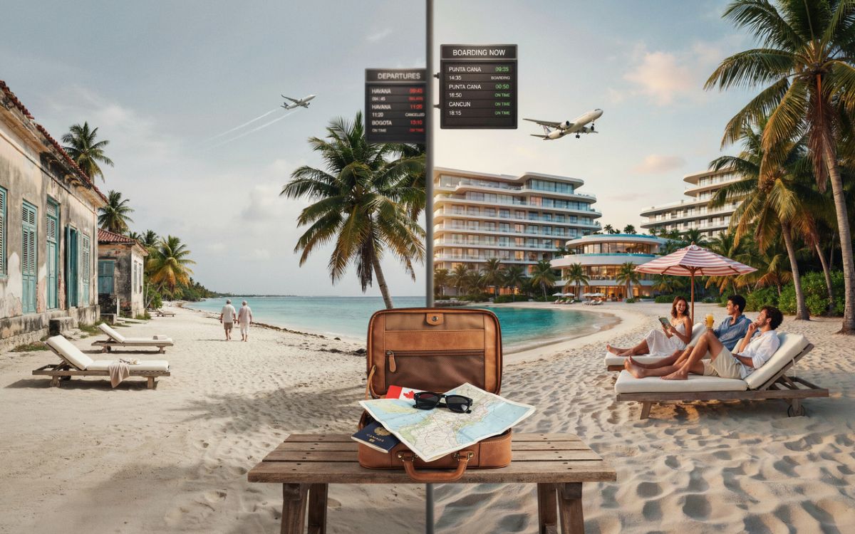 Canadians are shifting cuba holiday plans to destinations including the dominican republic, mexico and jamaica as flight and resort disruptions persist.