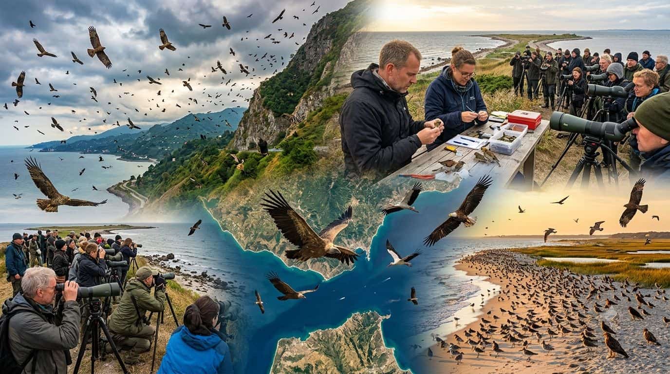 Birdwatching bottlenecks