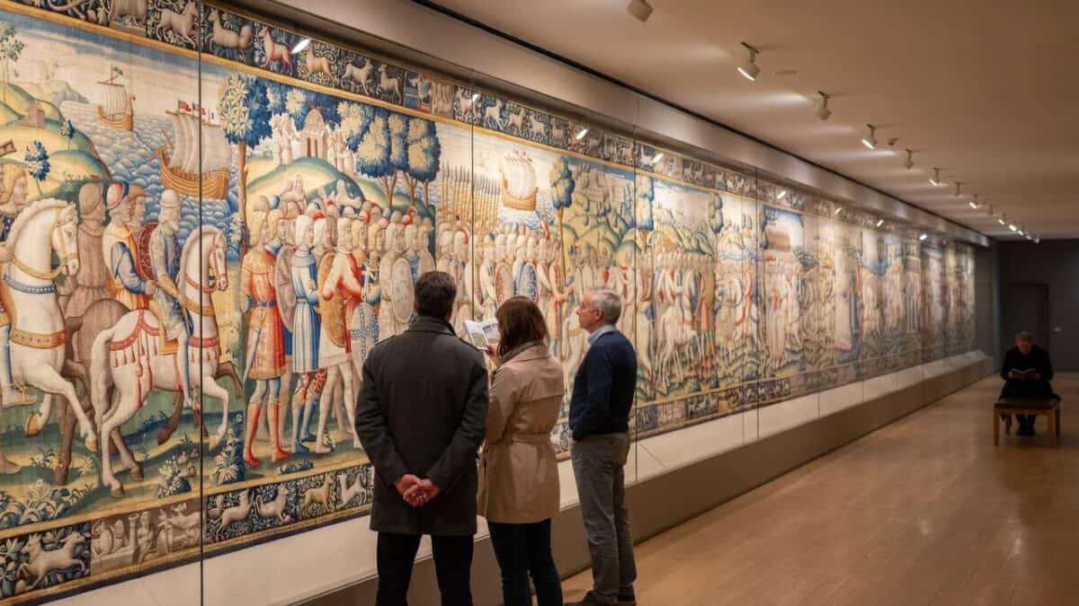 France is taking the bayeux tapestry to the uk as london now unlocks a new and unique museum tourism opportunity