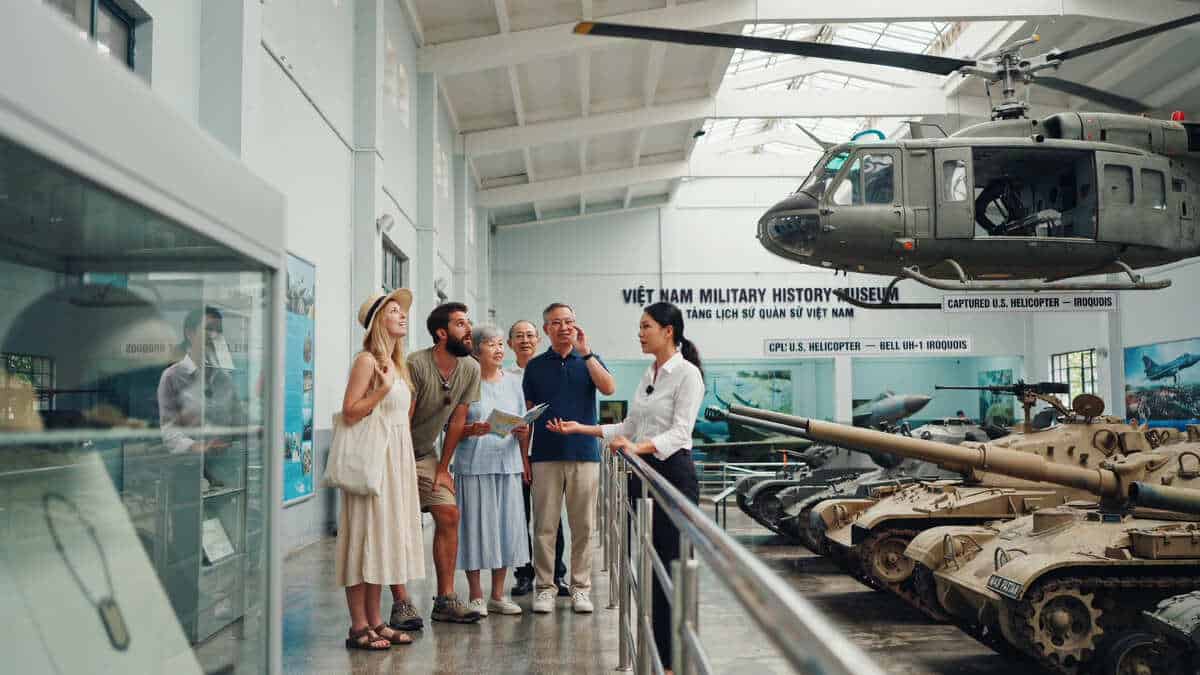 Vietnam-military-history-museum-hanoijpg - travel and tour world Vietnam military history museum in hanoi displaying historic artefacts