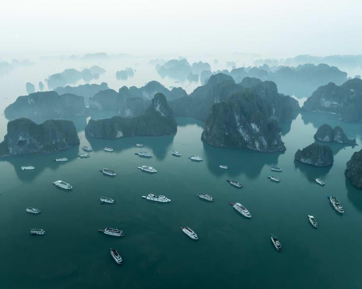 Ha long bay in vietnam as new aviation links support growing tourism from india