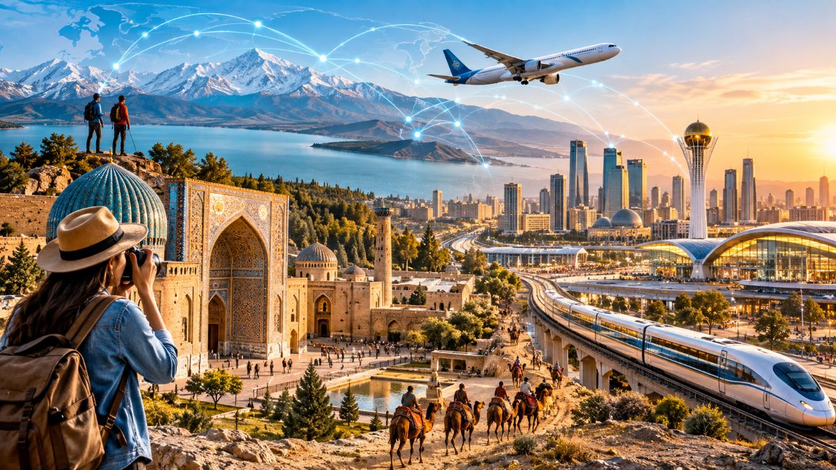 Kazakhstan pairs with us partners to expand sovereign artificial intelligence, gigawatt data hubs, cross-border digital transit, and tech travel corridors - travel and tour world Kazakhstan pairs with us partners to expand sovereign artificial intelligence, gigawatt data hubs, cross-border digital transit, and tech travel corridors
