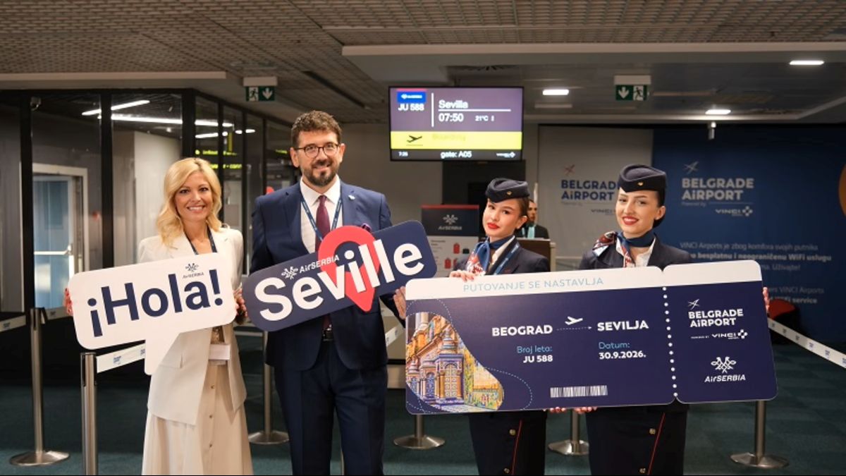 Air Serbia Launches Direct Belgrade-Seville Flights Twice Weekly, Boosting Spain and Andalusia Travel Growth