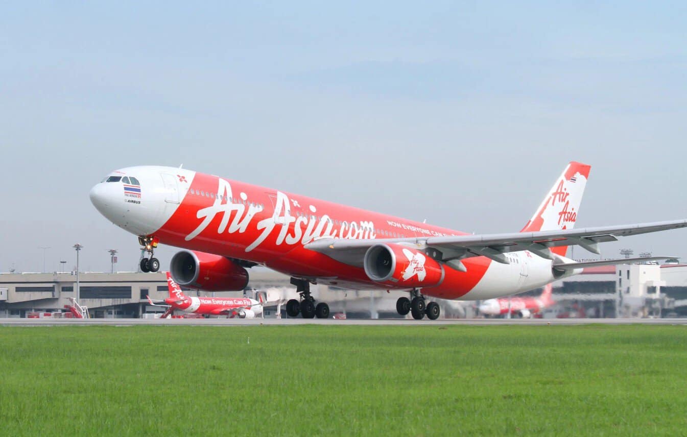 Red flight of thai airasia