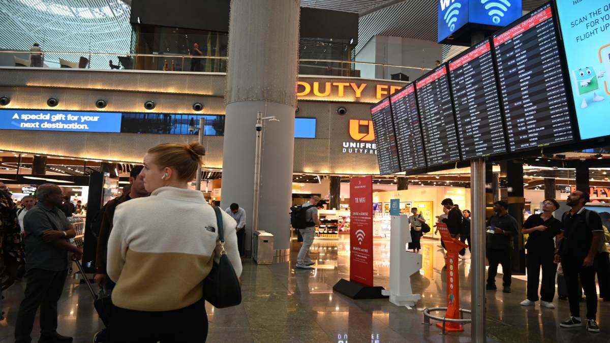 Airport image - travel and tour world Passengers across asia face flight disruptions