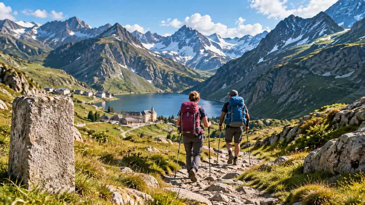 Via francigena adventure travel through the swiss alps - travel and tour world Alpine hiking