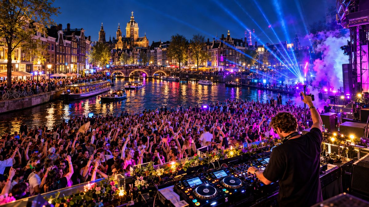 Amsterdam dance event 2026 to transform netherlands with five days of electronic music and global djs