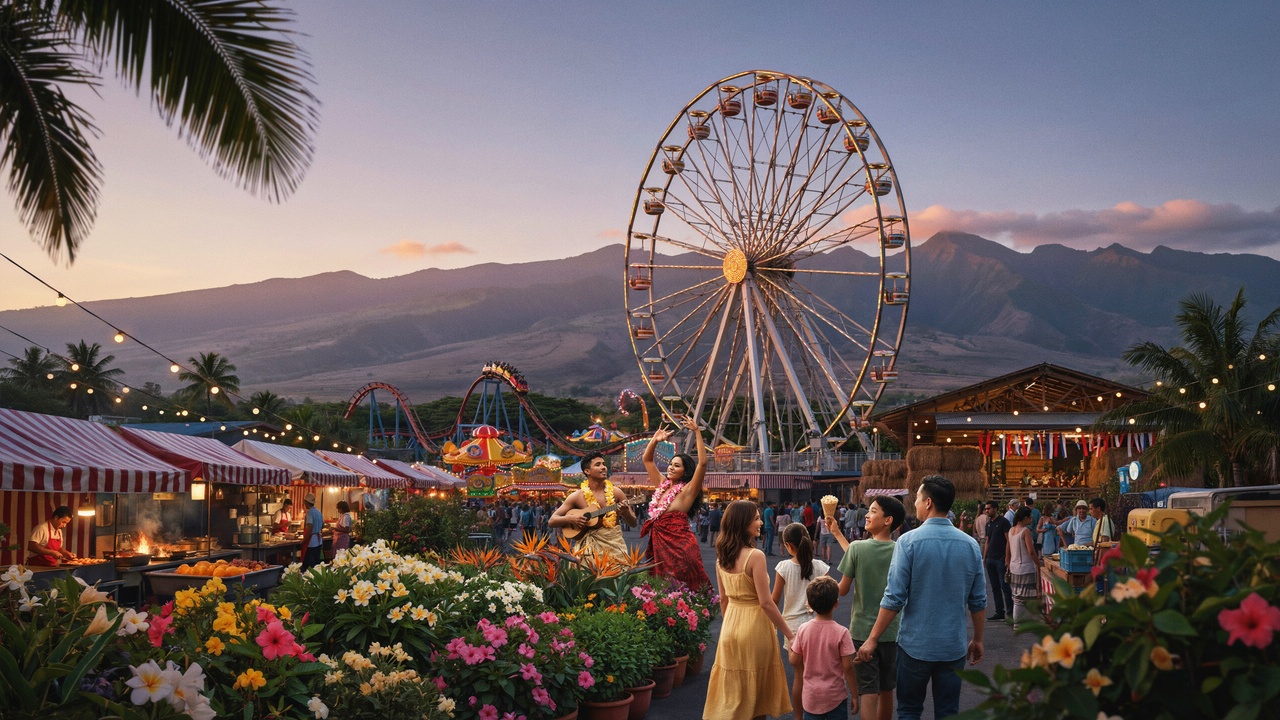 Annual maui county fair - travel and tour world Maui county fair carnival