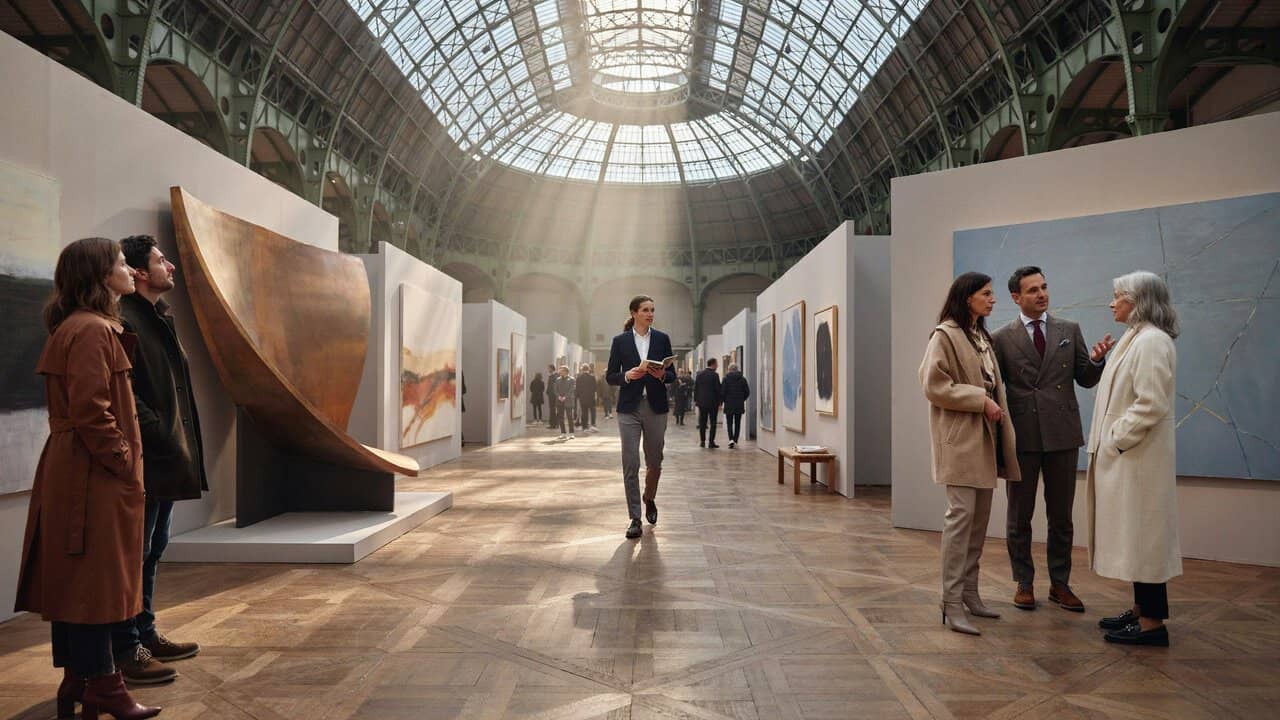Art basel paris 2026 ignites france luxury cultural tourism boom - travel and tour world Art basel paris 2026 luxury art exhibition at grand palais france