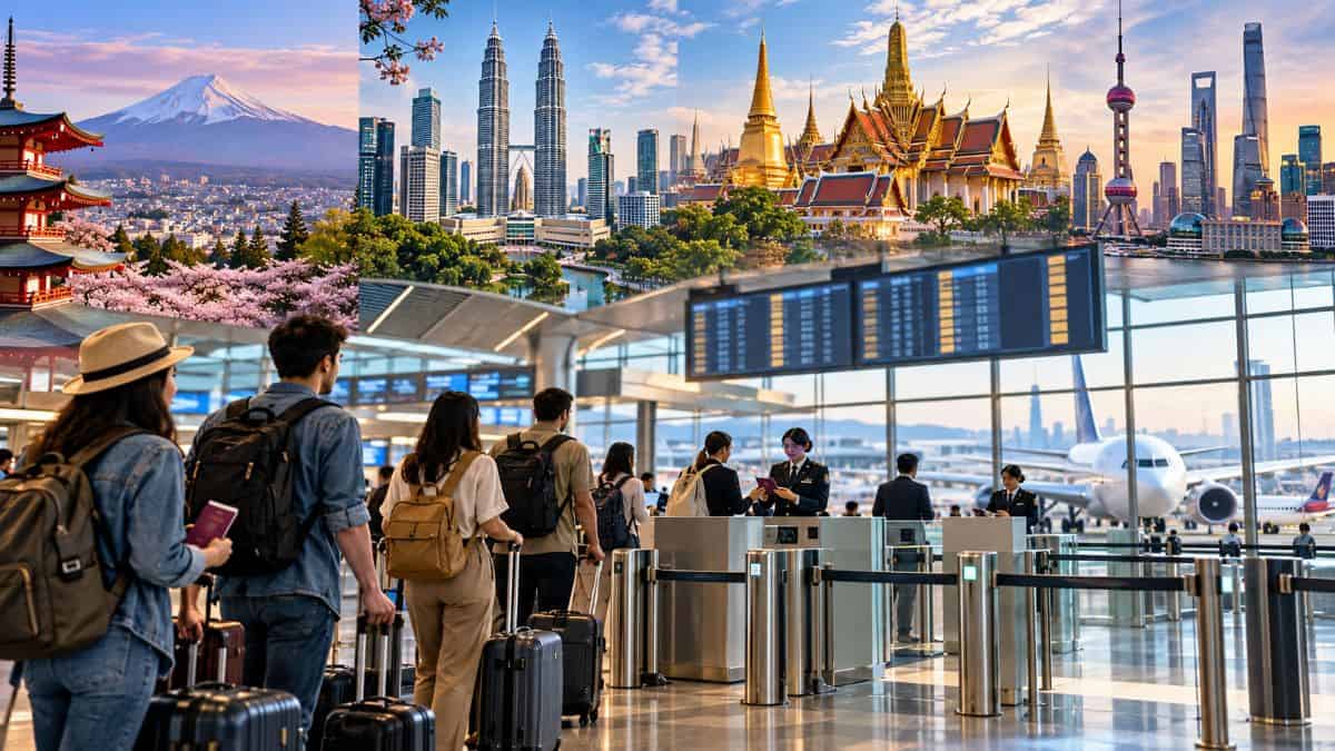 Asia visa - travel and tour world Asian visa policies influence international travellers choosing destinations across japan, malaysia, thailand and china.
