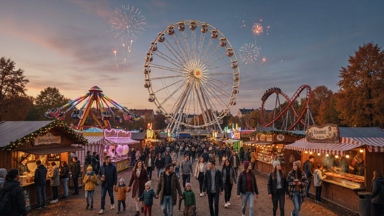 Berlin autumn carnival 2026 ends after a month of rides, food and family fun