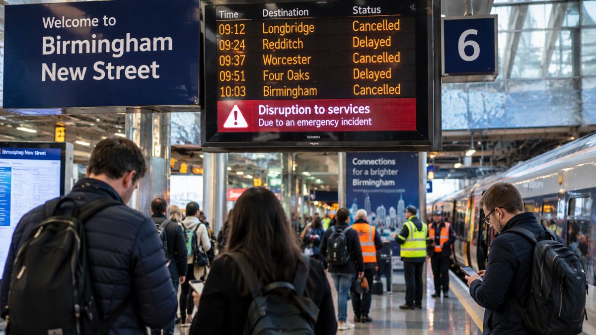 Birmingham rail disruption