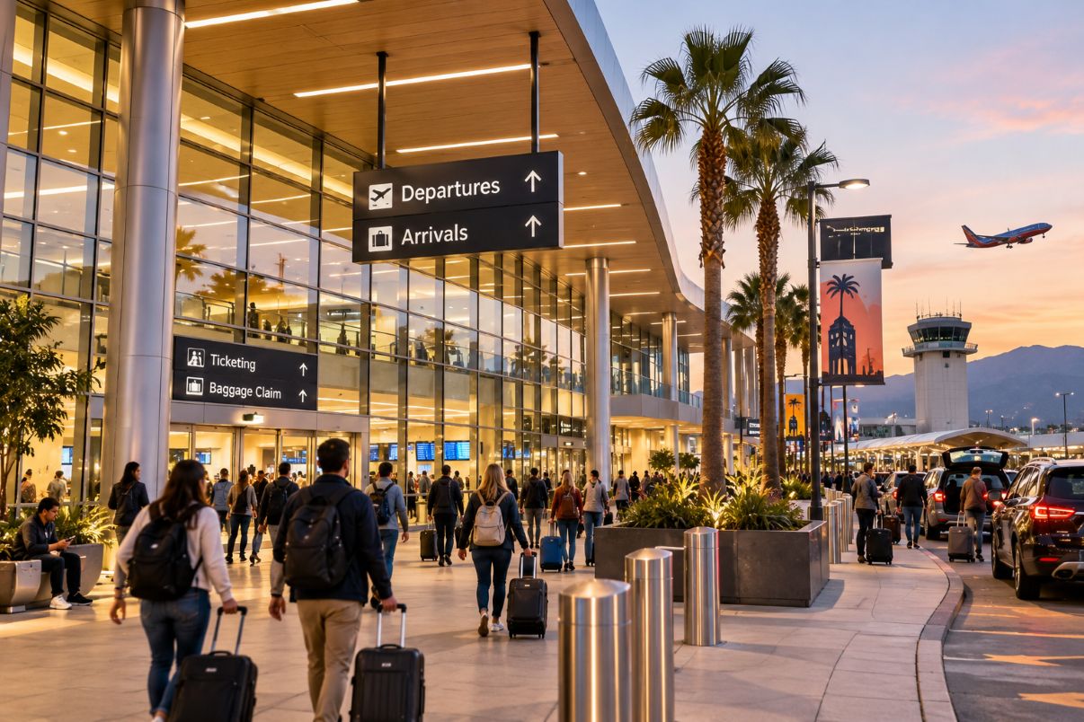 Burbank airport- travel- - travel and tour world Burbank airport new terminal 2026 opens with a alt=