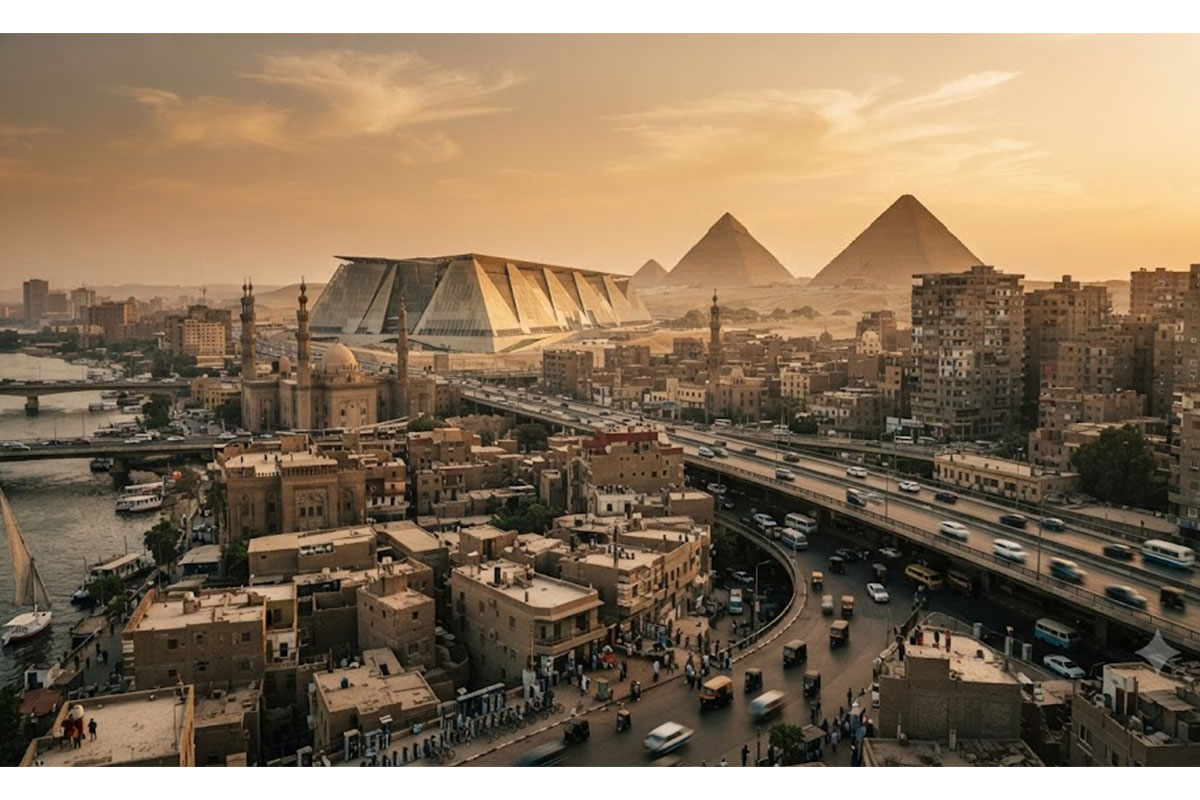 Cairo travel - travel and tour world Bird eye view of cairo